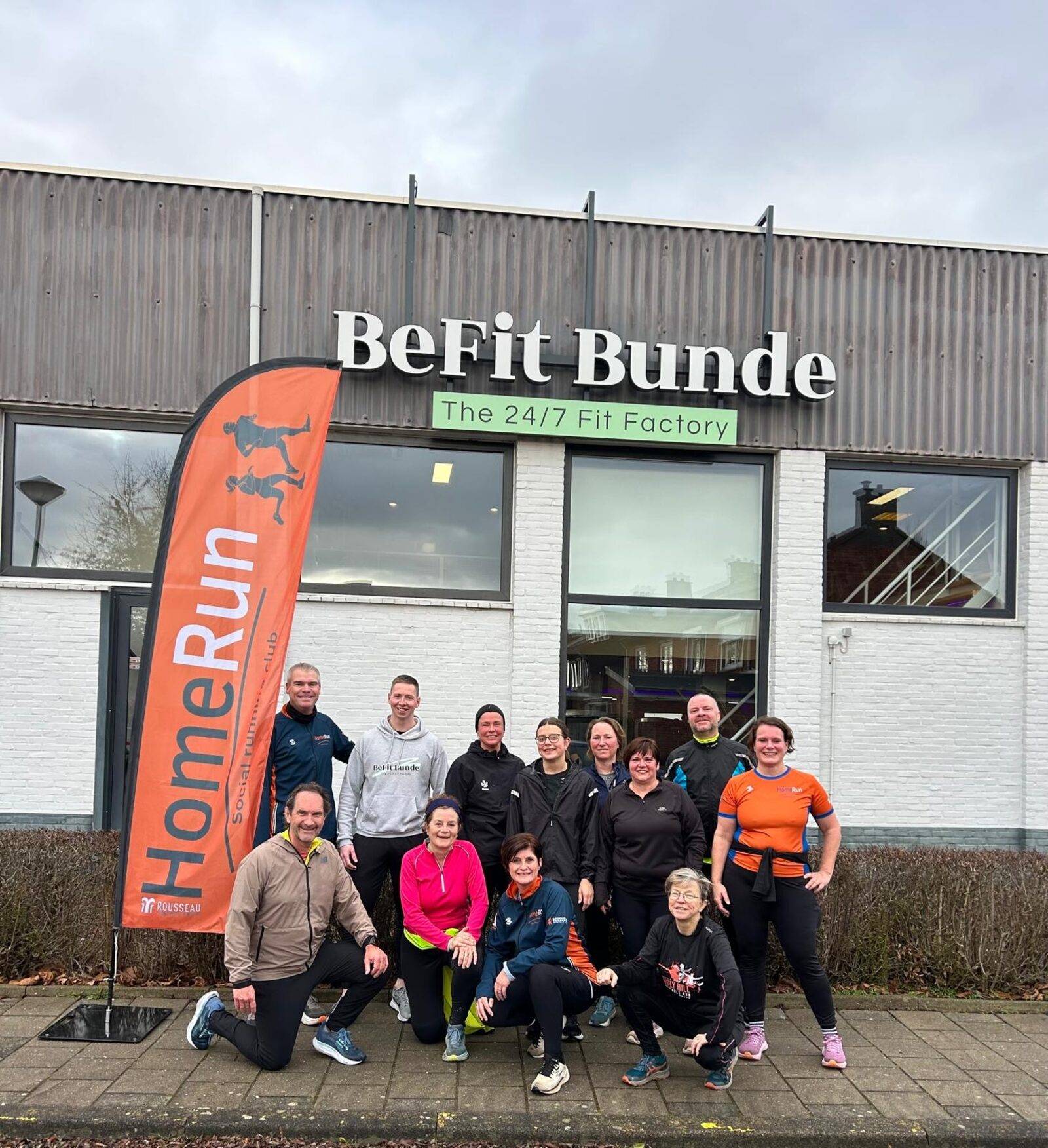 Het pand van BeFit Bunde in Bunde